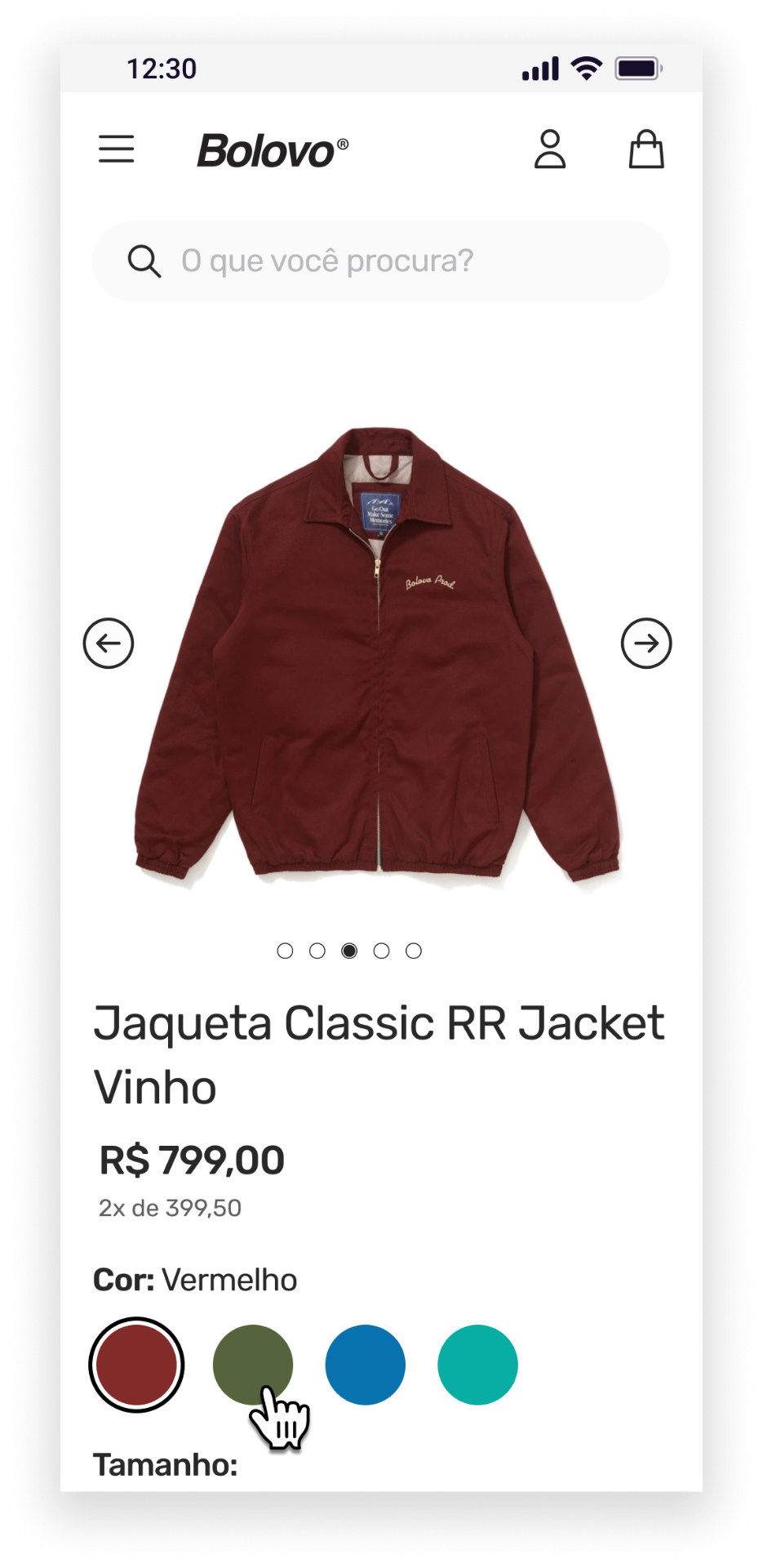 PDP · Jaqueta Classic RR